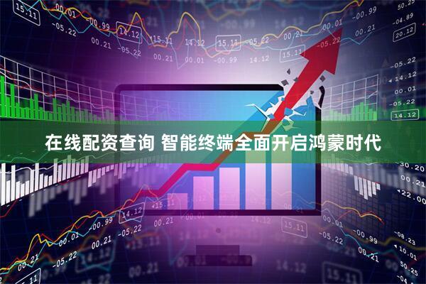 在线配资查询 智能终端全面开启鸿蒙时代